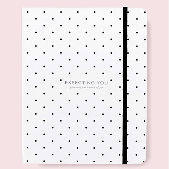kate spade Other - Kate Spade Baby Planner Customizable Expecting You Dots Notebook Maternity NWT